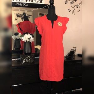 H&M Vibrant Orange Dress